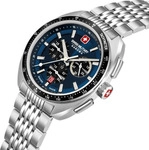 SWISS MILITARY HANOWA Herrenuhr Quarzuhr silber / blau onesize Herren 41