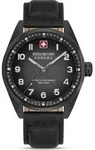 SWISS MILITARY HANOWA Herrenuhr Quarzuhr schwarz onesize Herren 42 SMWGA0001502,