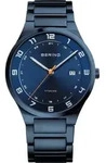 Herrenuhr BERING 15139-797 klassisch in Marineblau. - Blau