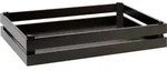 APS 11626 Holzbox SUPERBOX, Akazienholz, 55,5 x 35 cm, H&ouml;he 10,5 cm, schwarz -