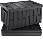 VEVOR 3er-Set 65L Profi Klappbox aus PP Transportbox mit Deckel Faltbarer