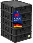 SuperSparSet 5x Eurobox NextGen Portable Germany | HxBxT 13,5x40x60cm | 23 Liter 