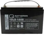 Q-Batteries 12LS-120S / 12V - 115Ah Blei Akku Standard-Typ AGM 10 Jahres Typ