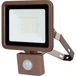 REV LED-Fluter Eco+, mit Bewegungssensor, 20W, 6500K, 1700lm, IP44, bronze - Bronze