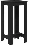 vidaXL Bartisch Schwarz Eichen-Optik 51 x 50 x 103,5 cm Holzwerkstoff - Schwarz