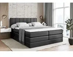 ALTDECOR Boxspringbett mit 2 Matratzen und Topper - 140x200 cm - MOETI KING -...