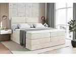 ALTDECOR Boxspringbett mit 2 Matratzen und Topper - 200x200 cm - AURA KING -...