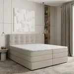 Masseno Boxspringbett AREZI 160x200 cm Komplett-Set mit Bonell Matratze und...