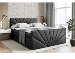 ALTDECOR Boxspringbett mit Fu&szlig;teil, 2 Matratzen und Topper - 120x200 cm -...