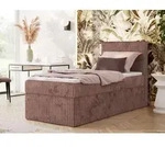 MKS MEBLE Boxspringbett 90x200 TILIANO, Einzelbett mit Multipocket-Matratze,