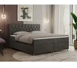 Boxspringbett 120x200 mit Bettkasten, Boxspringbett 120x200 mit Matratze,...