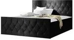 MIRJAN24 Boxspringbett Loloz Lux, Doppelbett mit Bettkasten und Matratze,...