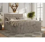 MKS MEBLE Boxspringbett Cord 160x200, Polsterbett Bett Cord, Boxspringbett mit