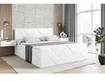 ALTDECOR Boxspringbett mit Fu&szlig;teil, H3 Matratze und Topper - 160x200 cm -...