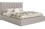 Selsey Togents - Polsterbett 160x200 mit Chenillebezug, Bettkasten und LED,...