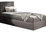 MIRJAN24 Boxspringbett Carmen Mini, Einzelbett mit Bettkasten f&uuml;r die...