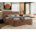 MKS MEBLE Polsterbett mit Bettkasten TILIANO CLASSIC Doppelbett mit Kopfteil...