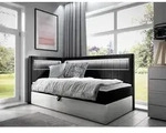 MIRJAN24 Boxspringbett Gold Junior 3 90x200, Einzelbett mit Bonellfederkern,