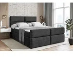ALTDECOR Boxspringbett mit Fu&szlig;teil, 2 Matratzen und Topper - 160x200 cm -...