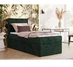 MKS MEBLE Boxspringbett 90x200 TILIANO, Einzelbett mit Multipocket-Matratze,