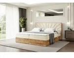 ALTDECOR Boxspringbett LOLLI6 mit H3-Matratze + Topper, Kopfteil und Bettkasten...
