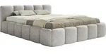 Selsey Cloudy Low - Polsterbett 200x200 mit Bettkasten und Lattenrost, hydrophobe