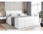 ALTDECOR Boxspringbett mit Fu&szlig;teil, 2 Matratzen und Topper - 180x200 cm -...