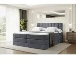 ALTDECOR Boxspringbett mit 2 Matratzen und Topper - 180x200 cm - OTTA KING -