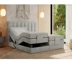 MKS MEBLE Boxspringbett 180x200 elektrisch verstellbar 7-Zonen Taschenfederkern