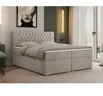 Boxspringbett 200x200 mit Matratze und Topper, Boxspringbett 200x200 mit...
