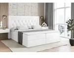 ALTDECOR Boxspringbett mit Matratze (20 cm hoch) und Topper (4 cm hoch),...