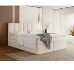 Boxspringbett 160x200 mit Bettkasten &ndash; Gepolstert Doppelbett mit 7-Zonen