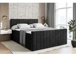 ALTDECOR Boxspringbett mit Fu&szlig;teil, 2 Matratzen und Topper - 120x200 cm -...