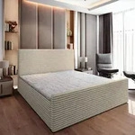 Masseno Boxspringbett BRENTO 180x200 cm Komplett-Set mit Bonell Matratze und...