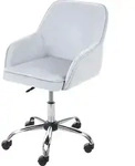 B&uuml;rostuhl HWC-F82, Schreibtischstuhl Chefsessel Drehstuhl, Retro Design Samt...