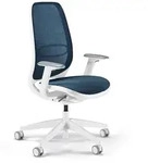 sedus B&uuml;rostuhl se:air, Ai-821/008 blau/wei&szlig; - Blau/Wei&szlig;