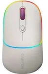 CANYON MW-22 2-in-1 RGB-Funkmaus Beige - Wei&szlig;