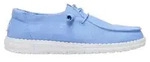 HEYDUDE Wendy Stretch Canvas Damen Halbschuhe Hydrangea Blue Gr&ouml;&szlig;e 41 - Blau - 41