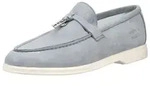 Melvin & Hamilton Slipper Slipper Veloursleder - Blau - 42