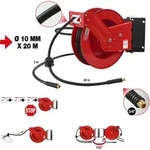 KS Tools Druckluft-Schlauchaufroller &Oslash;10 mm, Anschluss 3/8, 20 m