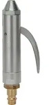 Riegler Abblashahn, Aluminium, Standardd&uuml;se, gerade Ausf&uuml;hr., T&uuml;lle LW 13