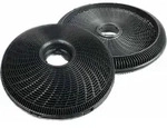 AIR2GO Aktivkohlefilter f&uuml;r Zanussi Modell 190 / ECFB02 (2 St&uuml;ck) - Schwarz
