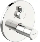 Hansa Varox Pro Fertigmontage-Set f&uuml;r Wanne/Brause, Rosette rund, chrom, 1...