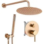 Unterputz Duschgarnitur Rea LUNGO brushed copper + box - Kupfer