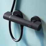 AM.PM Duschthermostat Brausethermostat Duscharmatur Dusche Schwarz Armatur...