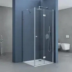 doporro Eck-Duschkabine Eckdusche mit Faltt&uuml;r 80x70x190cm Duschabtrennung inkl.