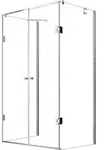 GZH 80x120x80x195 cm Ares U-Duschkabine inkl. Tasse - Transparent