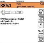 Upat Expressanker MAX 10/20/105 gvz 50 Stk