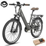 City E-Bike 26 Zoll Rostfreie Aluminiumlegierung Wasserdicht IP54 36 V 15 Ah 540 Wh