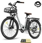 E-Bike 26" 158 - 198 cm Pannensichere Reifen 36 V 250 W bis zu 160 - 200 km